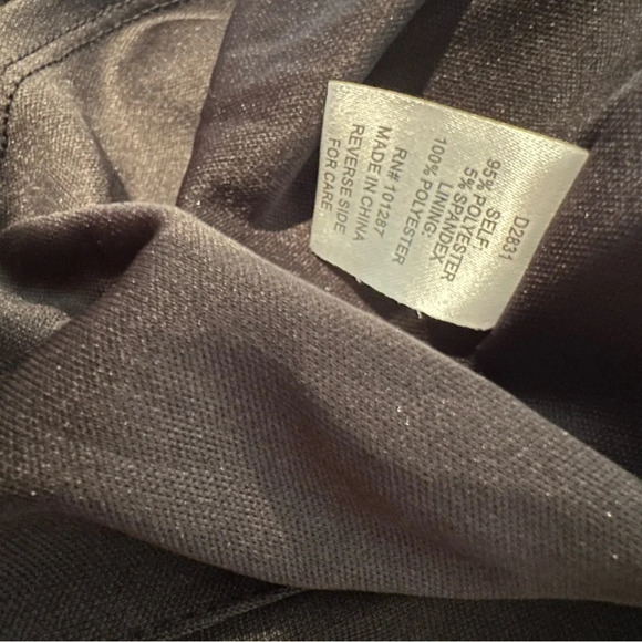 Alexia Admor black‎ dress high side slit size 6 - Picture 6 of 6